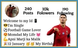 Instagram Bio For Football Lovers 
