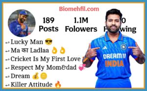Instagram Bio For Cricket Lover