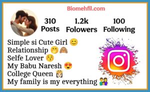 Instagram Bio Love