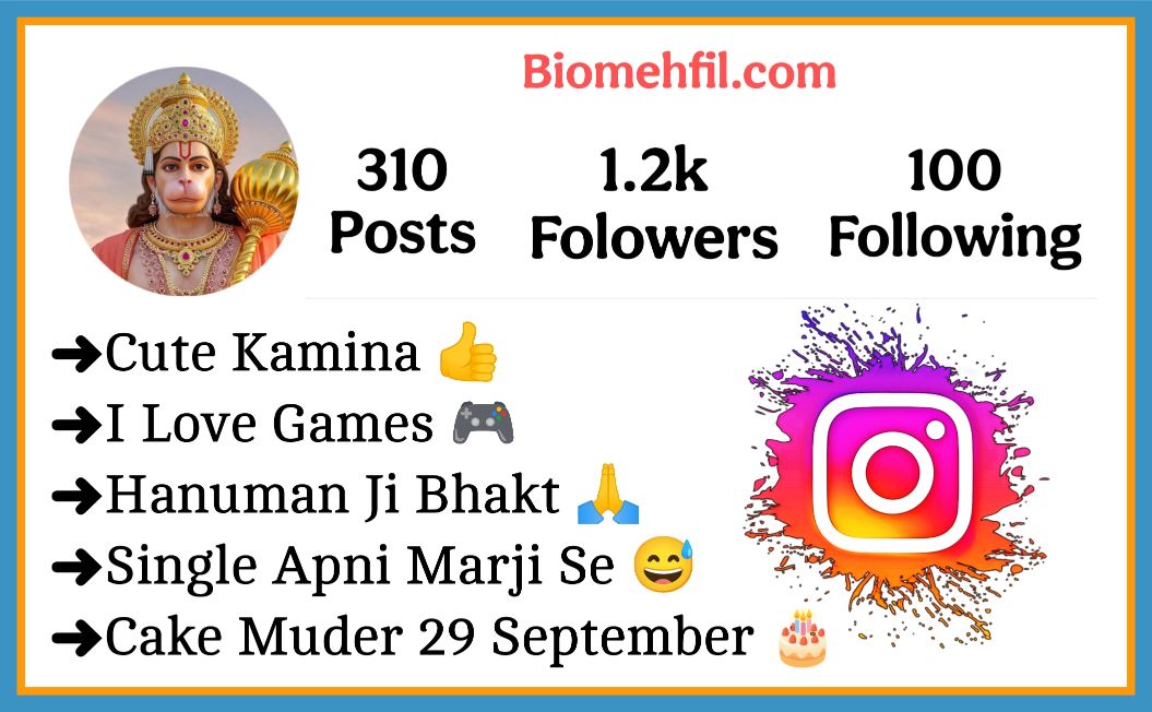 Swaminarayan Bio For Instagram 