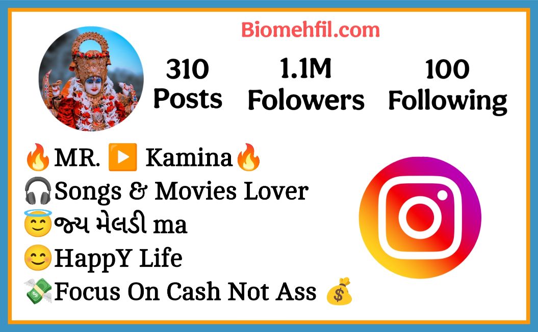 Meldi Ma Bio For Instagram