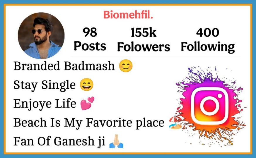 Badmashi Bio For Instagram