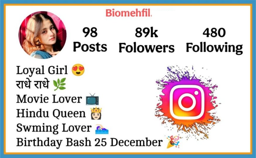 Hindu Bio For Instagram