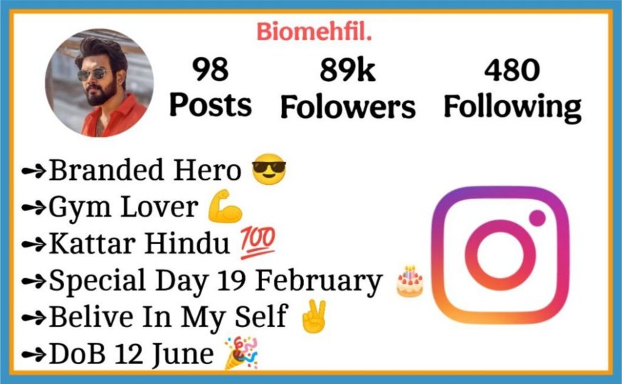 Hindu Bio For Instagram