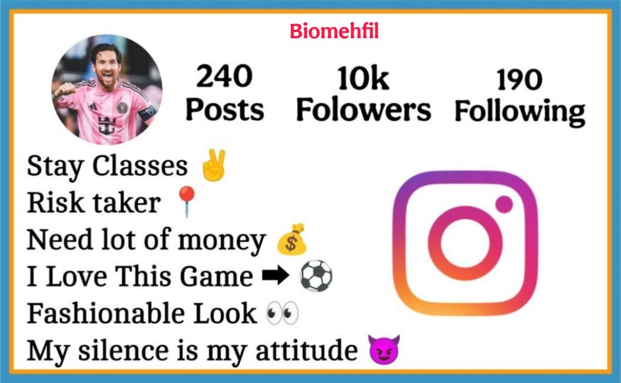 Instagram Bio Football Lovers