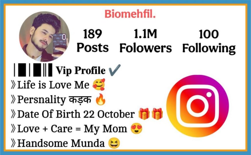 Instagram Bio For Boys