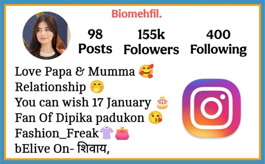 Instagram Bio For Girls