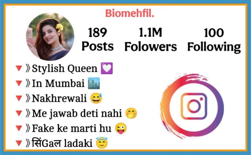 Instagram Bio For Girls