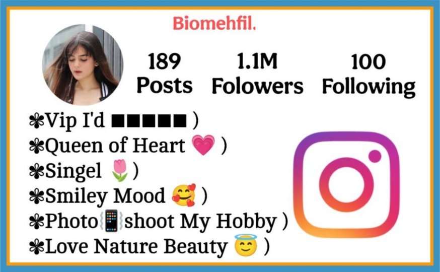 Instagram Bio For Girls