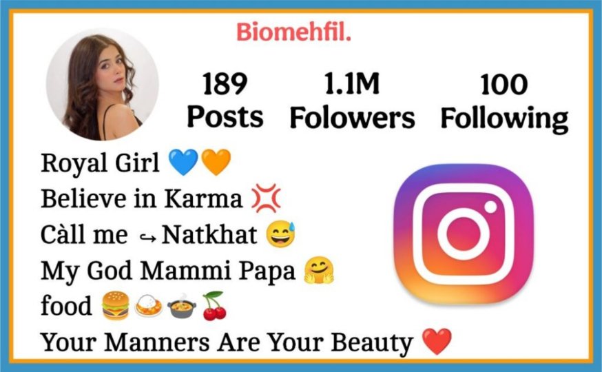 Instagram Bio For Girls