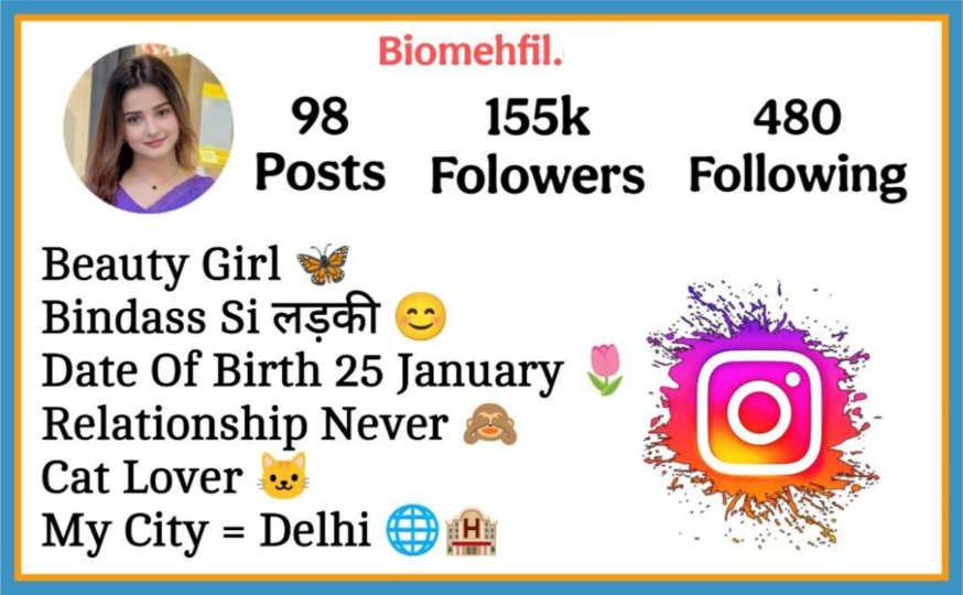 Instagram Bio For Girls