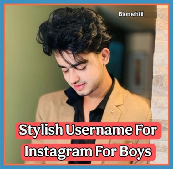 Instagram Username For Boys