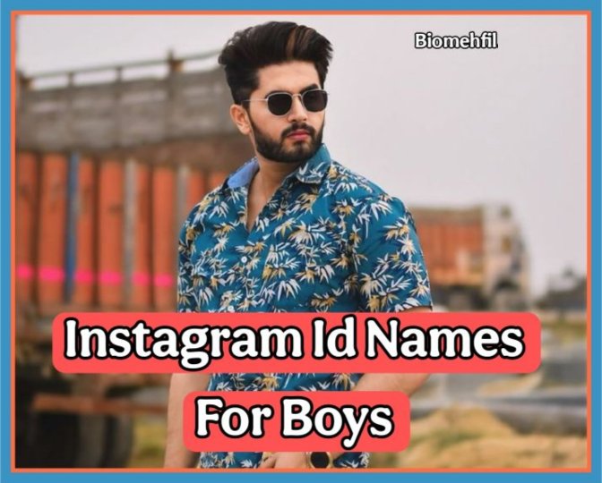 Instagram Username For Boys