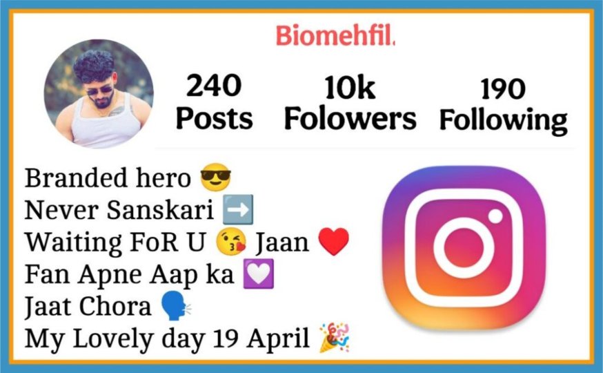 Jaat Bio For Instagram