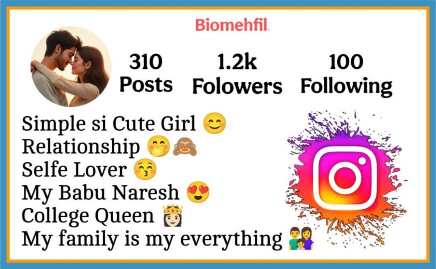 Love Bio For Instagram