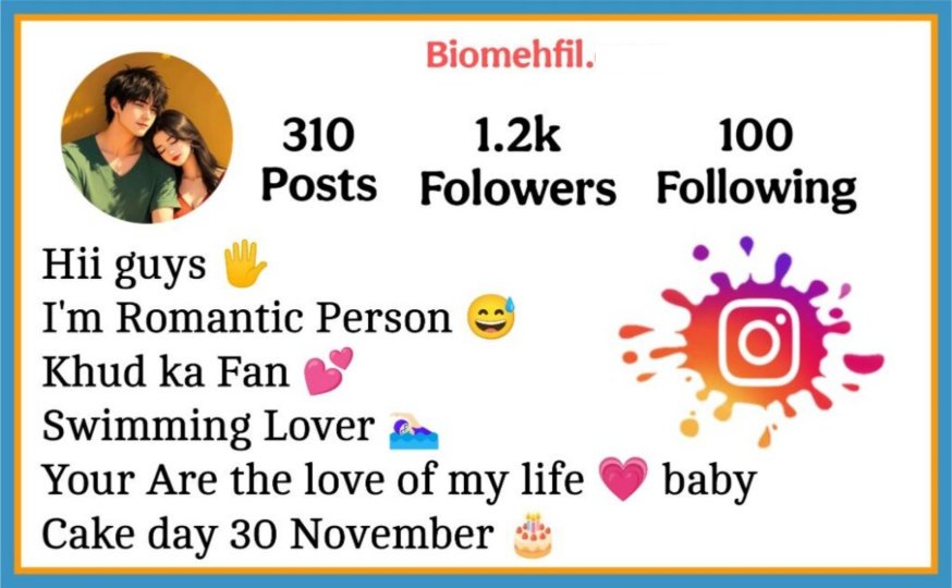 Love Bio For Instagram