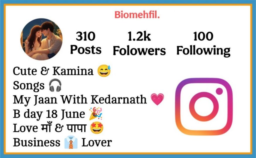 Love Bio For Instagram